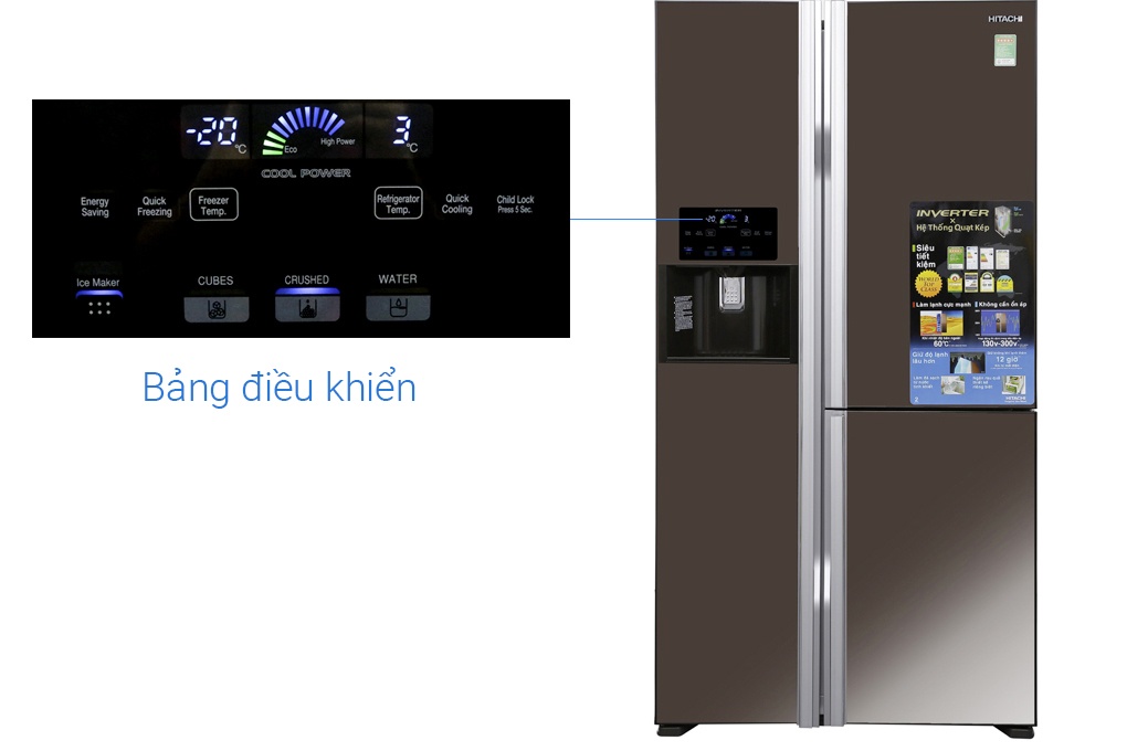 2. Cách sử dụng tủ lạnh 3 ngăn Hitachi