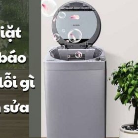 Cách khắc phục lỗi E1 máy giặt Sharp đơn giản, hiệu quả