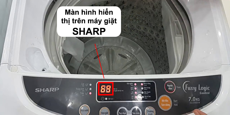 3. Cách tra mã lỗi máy giặt Sharp