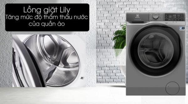 4. Sở hữu Lồng giặt Lily tăng mức độ thẩm thấu nước giúp quần áo thấm đều nước nhanh, giặt sạch hơn