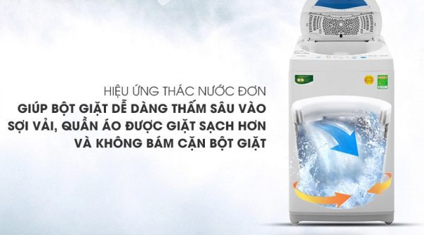 Quần áo sạch tinh tươm với công nghệ liên tục tuần hoàn của mâm máy giặt