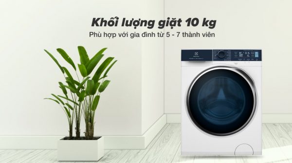1. Khái quát về vẻ ngoài của máy giặt Electrolux EWF1042Q7WB