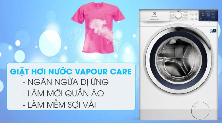 Giặt hơi nước Vapour care giúp diệt mọi vi khuẩn gây bệnh
