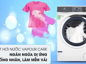 3. Máy giặt EWF9523BDWA sở hữu chế độ giặt hơi nước Vapour Care Vapour Care chống nhăn quần áo