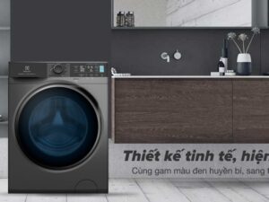 Máy giặt Electrolux Inverter 10 kg EWF1042R7SB thiết kế hiện đại, đẳng cấp