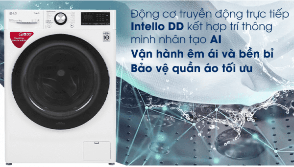 Động cơ truyền động trực tiếp Intello DD kết hợp trí thông minh nhân tạo AI
