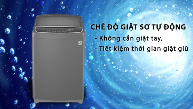 Máy giặt LG T2350VSAB giá rẻ trang bị chế độ giặt sơ tự động