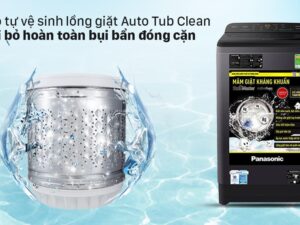10. Chế độ tự vệ sinh lồng giặt Auto Tub Clean loại bỏ cặn bẩn bám trong lồng giặt