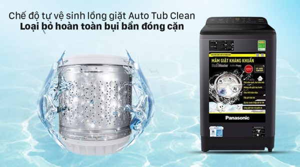 10. Chế độ tự vệ sinh lồng giặt Auto Tub Clean loại bỏ cặn bẩn bám trong lồng giặt
