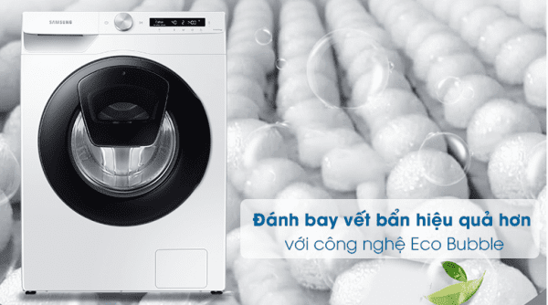 5. Công nghệ giặt bong bóng siêu mịn Eco Bubble đánh bay mọi vết bẩn cứng đầu