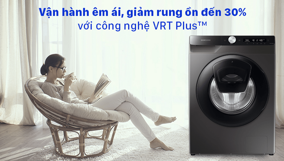 Giảm ồn, chống rung đến 30% với công nghệ VRT Plus™