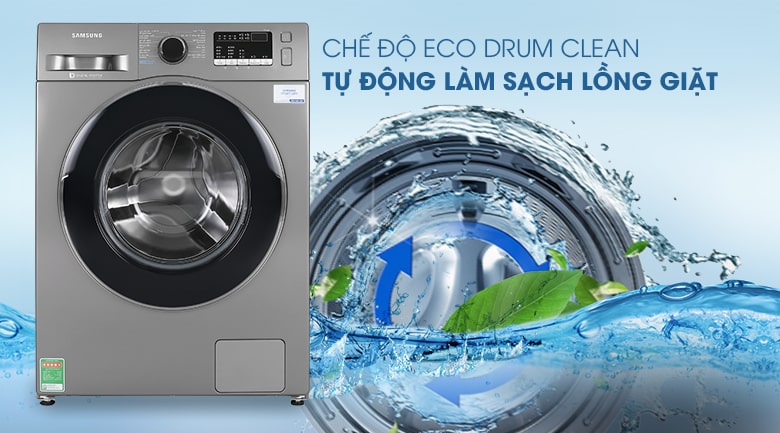 Máy giặt Samsung WW95J42G0BX/SV tự vệ sinh lồng giặt rất tiện lợi