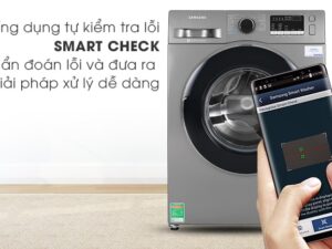 Ứng dụng Smart Check giúp bạn tự chuẩn đoán nhanh lỗi của máy giặt