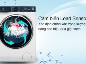 3. Máy giặt sấy Electrolux giá rẻ sở hữu công nghệ Load Sensor cảm biến trong lượng đồ giặt chính xác
