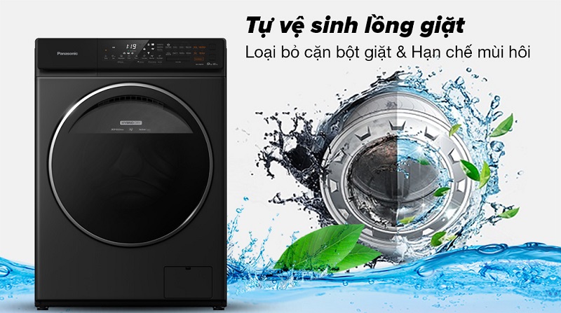 7. Tiện ích máy giặt Panasonic 9.5 kg NA-S956FR1BV