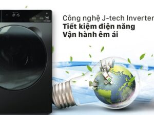 4. Công nghệ J-tech Inverter giúp tiết kiệm điện năng tiêu thụ