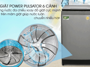 Mâm giặt Power Pulsator - Đánh bay mọi vết bẩn