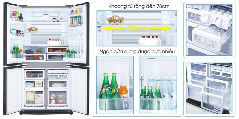2. Ưu nhược điểm của tủ lạnh 4 cánh