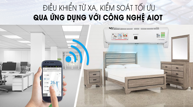 9. Điều khiển máy lạnh từ xa, kiểm soát tối ưu nhờ công nghệ AIoT trên điện thoại