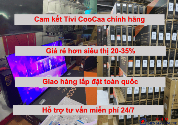2. Địa chỉ mua tivi Coocaa giá rẻ nhất thị trường