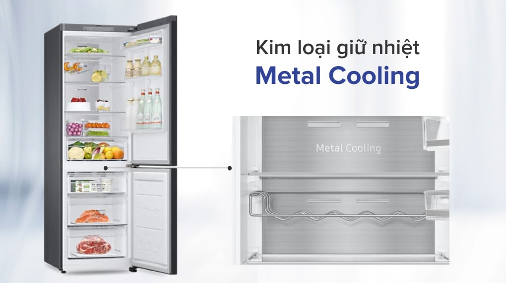 5. Giữ nhiệt tốt, tiết kiệm điện nhờ tấm giữ nhiệt kim loại Metal Cooling