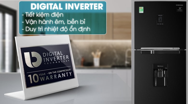 3. Công nghệ Digital Inverter giúp tiết kiệm điện năng, vận hành êm ái