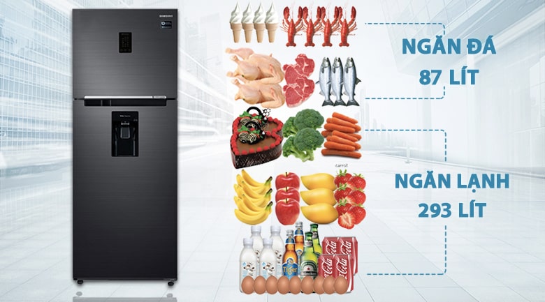 Tủ lạnh Samsung RT38K5982BS/SV phù hợp gia đình có từ 3-4 người