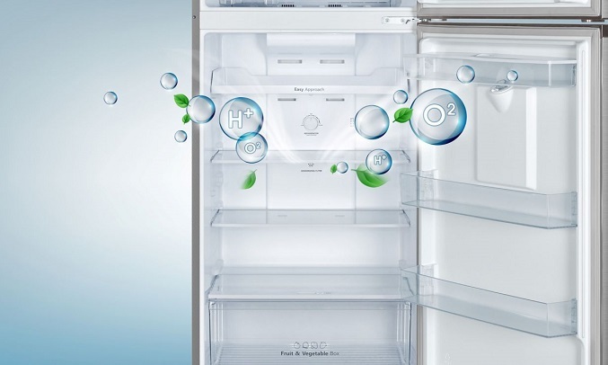 8. Tủ lạnh Inverter sở hữu bộ lọc than hoạt tính giúp khử mùi hôi hiệu quả