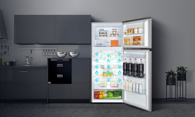 6. Tủ lạnh giá rẻ Casper sở hữu hệ thống làm lạnh đa chiều thông minh