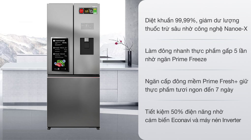 NR-CW530XHHV Tủ lạnh Panasonic 
