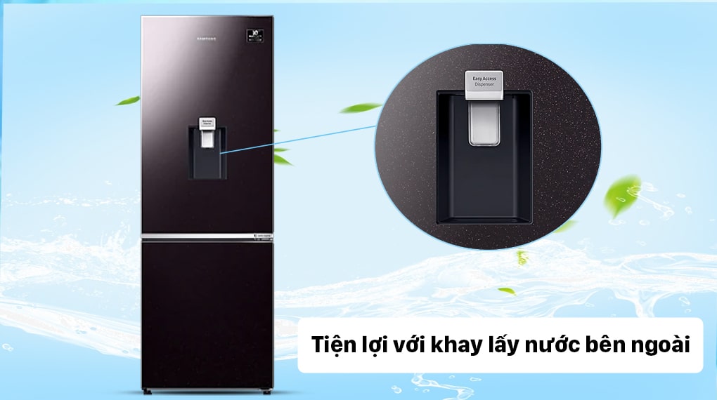 4. Tính năng lấy nước bên ngoài tiện ích trên tủ lạnh RB30N4190BY SV