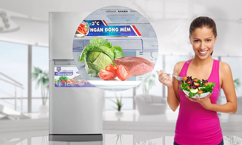 3. Tủ Lạnh Sanaky VH-209KD sử dụng công nghệ làm lạnh đa chiều