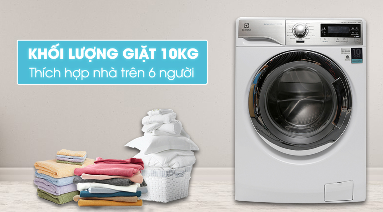 Máy giặt EWF14023 | Máy giặt 10 kg phù hợp với gia đình trên 6 người