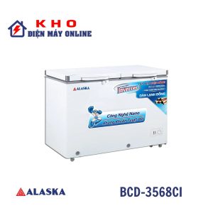 Tủ đông Alaska 221 lít BCD 3568CI 2 cửa Inverter 3 BCD-3568CI