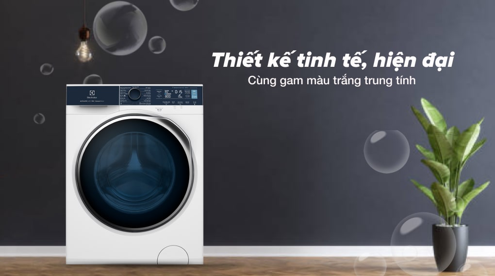 1. Khái quát về vẻ ngoài của máy giặt Electrolux EWF1042Q7WB