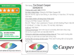 Android Tivi Casper 32 inch 32HGA510