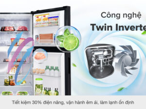 Tủ lạnh Aqua Inverter 245 lít AQR-T259FA(FB) - Tiết kiệm điện