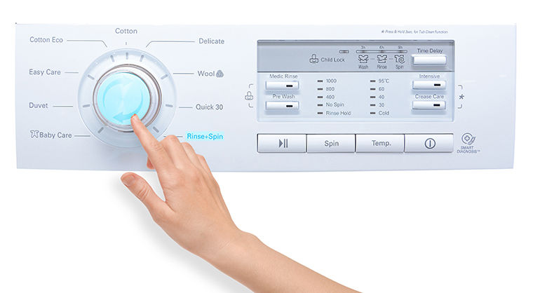 Cách sử dụng bảng điều khiển máy giặt LG WD-8600 7kg