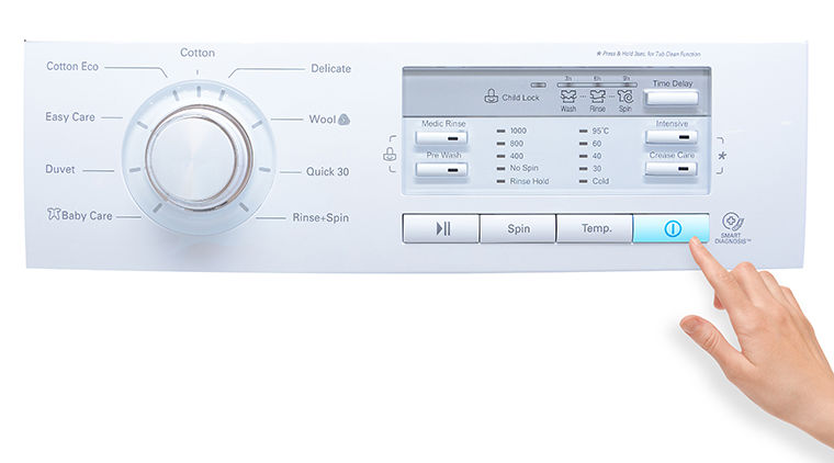 Cách sử dụng bảng điều khiển máy giặt LG WD-8600 7kg