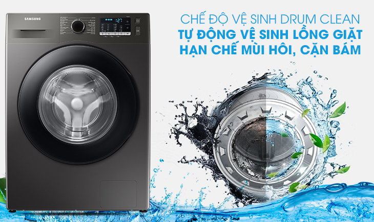 Chức năng ECO DRUM CLEAN trên một số mẫu máy giặt Samsung