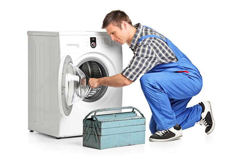 Máy giặt đang giặt bị ngừng do linh phụ kiện bên trong
