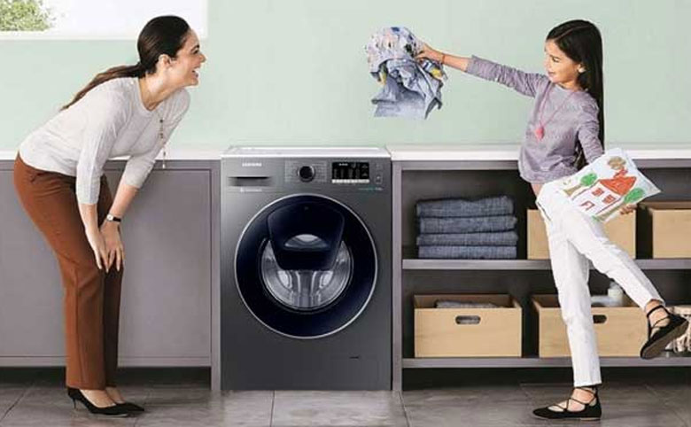 Cách sử dụng máy giặt Samsung cửa trước