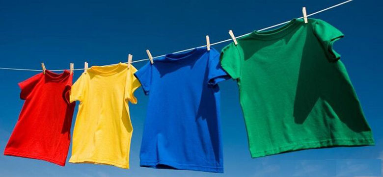 Sử dụng vắt khô quần áo bằng máy giặt LG phơi quần áo nhanh chóng