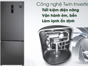 Tủ lạnh Aqua Inverter 292 lít AQR-B339MA(HB) giá rẻ tại Điện Máy Đất Việt