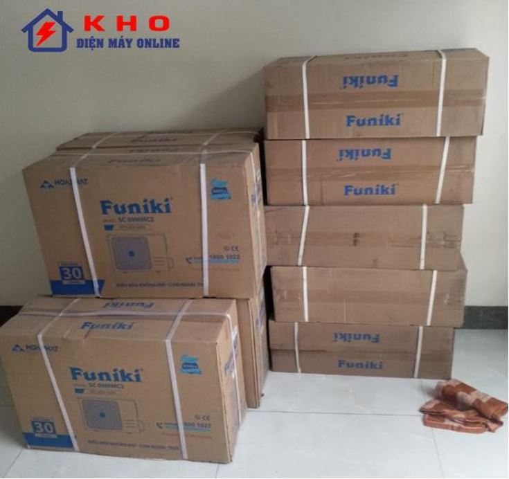 7. Những hình ảnh bàn giao máy lạnh Funiki 12000 thực tế