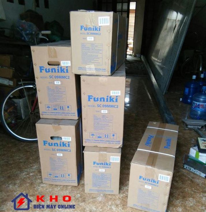 7. Những hình ảnh bàn giao máy lạnh Funiki 12000 thực tế