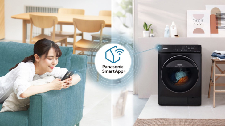 SmartApp Panasonic - Kết nối và tương tác với máy giặt