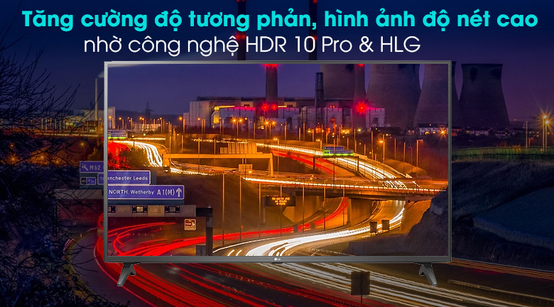 Hình ảnh đầu vào được nâng cấp từ chưa đạt chuẩn HDR lên gần chuẩn HDR với công nghệ 4K Active HDR