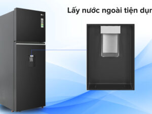 Tủ lạnh LG Inverter 334 lít GN-D332BL - Lấy nước ngoài