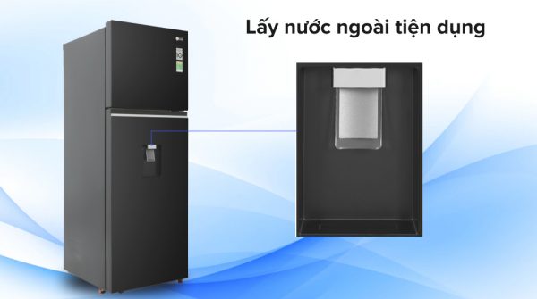 Tủ lạnh LG Inverter 334 lít GN-D332BL - Lấy nước ngoài